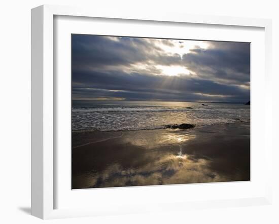 Lady's Cove, the Copper Coast, County Waterford, Ireland-null-Framed Photographic Print