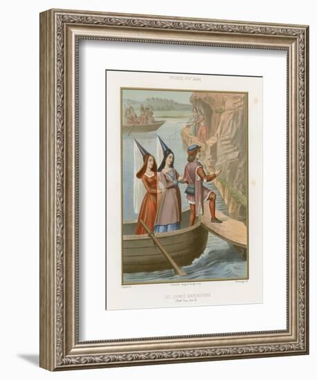 Lady Sailors-null-Framed Giclee Print