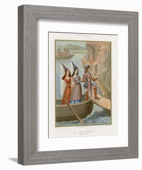 Lady Sailors-null-Framed Giclee Print