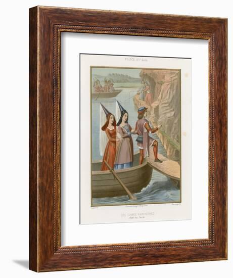 Lady Sailors-null-Framed Giclee Print