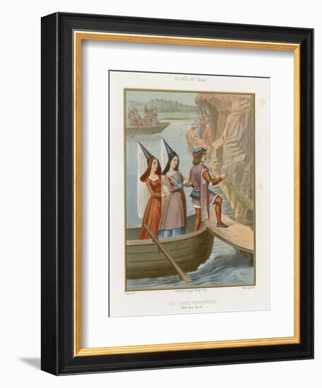 Lady Sailors-null-Framed Giclee Print