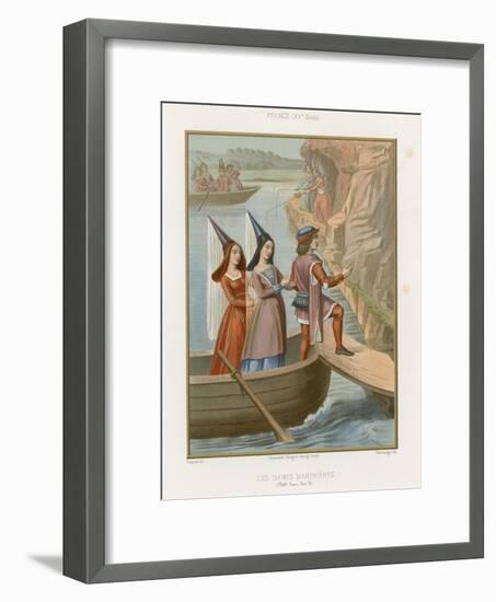 Lady Sailors-null-Framed Giclee Print