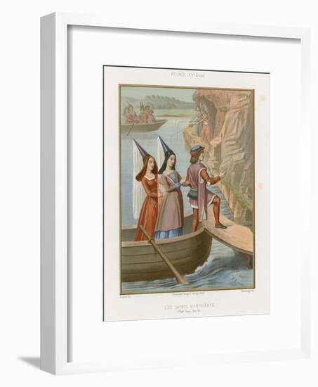 Lady Sailors-null-Framed Giclee Print