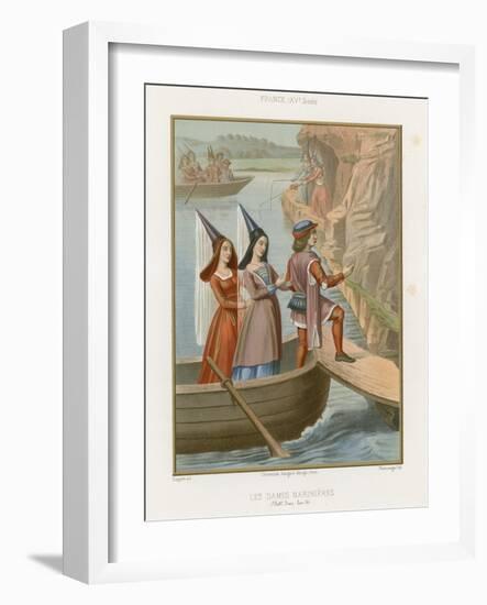 Lady Sailors-null-Framed Giclee Print