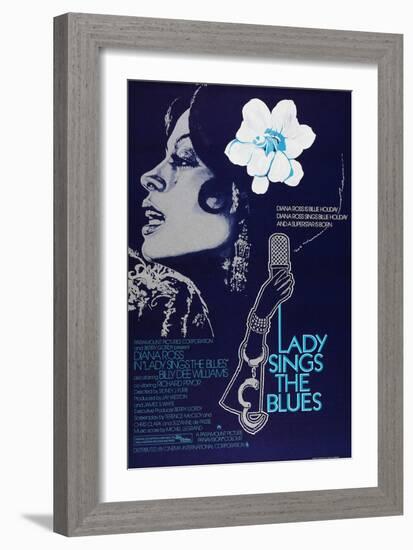 Lady Sings the Blues, 1972-null-Framed Art Print