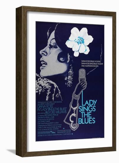 Lady Sings the Blues, 1972-null-Framed Premium Giclee Print