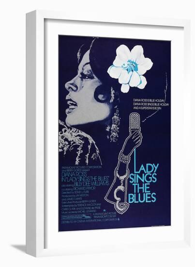 Lady Sings the Blues, 1972-null-Framed Premium Giclee Print