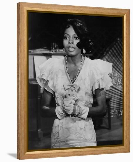 Lady Sings the Blues - Diana Ross-null-Framed Stretched Canvas