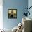 Lady Sitting with Black Cat.-Sharyn Bursic-Framed Premier Image Canvas displayed on a wall