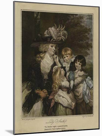Lady Smith-Sir Joshua Reynolds-Mounted Giclee Print