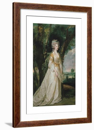 Lady Sunderland-Sir Joshua Reynolds-Framed Premium Giclee Print