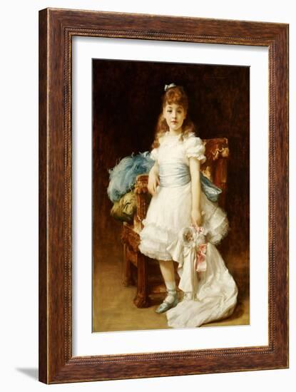 Lady Sybil Primrose-Frederic Leighton-Framed Giclee Print