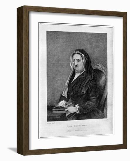 Lady Thornhill-William Hogarth-Framed Giclee Print