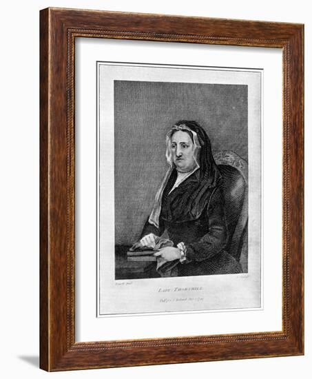 Lady Thornhill-William Hogarth-Framed Giclee Print