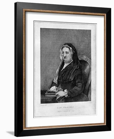 Lady Thornhill-William Hogarth-Framed Giclee Print