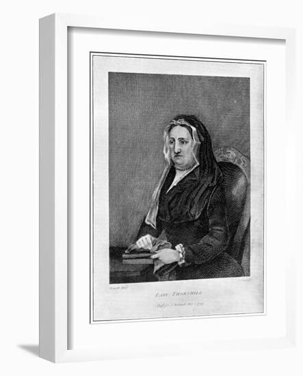 Lady Thornhill-William Hogarth-Framed Giclee Print