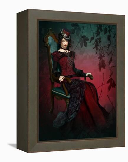 Lady Vlada Portrait-Atelier Sommerland-Framed Stretched Canvas