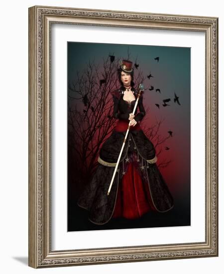 Lady Vlada-Atelier Sommerland-Framed Art Print