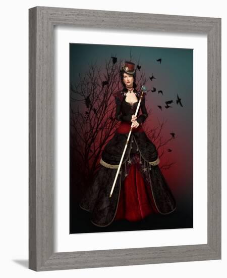 Lady Vlada-Atelier Sommerland-Framed Art Print