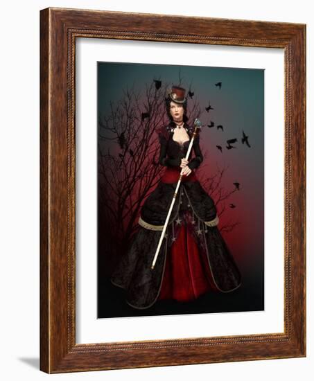 Lady Vlada-Atelier Sommerland-Framed Art Print