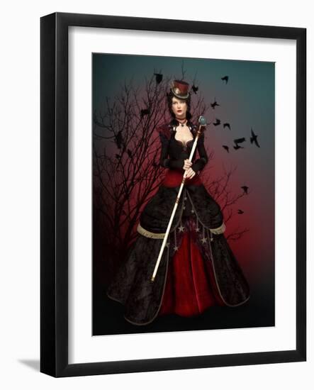 Lady Vlada-Atelier Sommerland-Framed Art Print