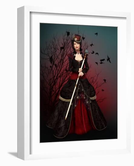 Lady Vlada-Atelier Sommerland-Framed Art Print