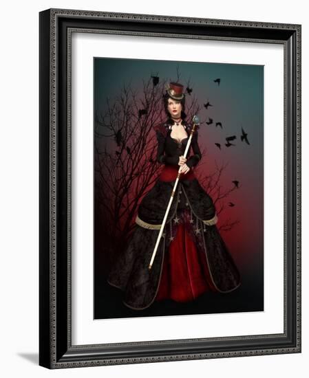 Lady Vlada-Atelier Sommerland-Framed Art Print