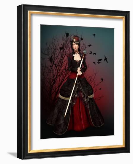 Lady Vlada-Atelier Sommerland-Framed Art Print