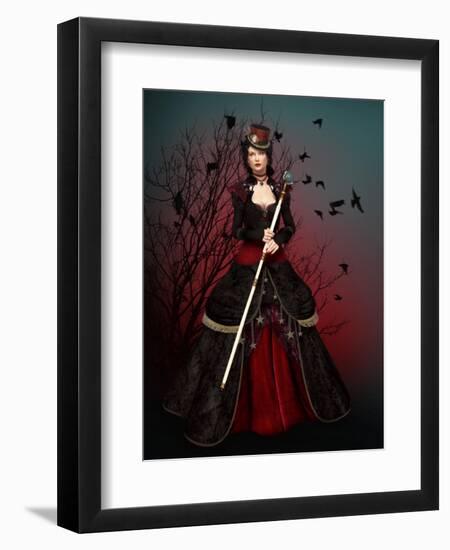 Lady Vlada-Atelier Sommerland-Framed Art Print