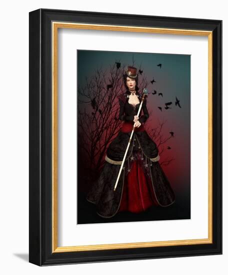 Lady Vlada-Atelier Sommerland-Framed Art Print