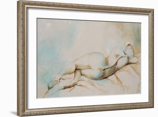 Lady Waiting-Rikki Drotar-Framed Giclee Print