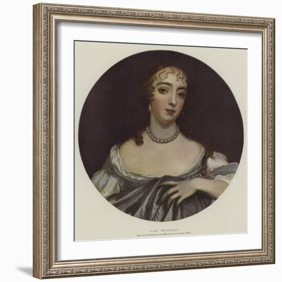 Lady Whitmore-Sir Peter Lely-Framed Giclee Print