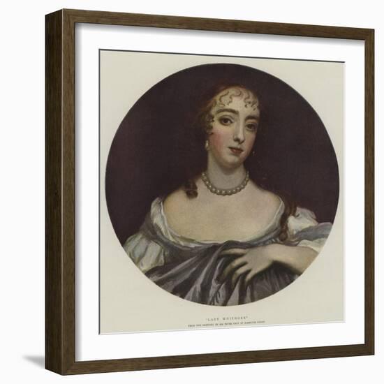 Lady Whitmore-Sir Peter Lely-Framed Giclee Print