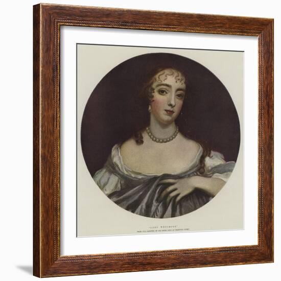 Lady Whitmore-Sir Peter Lely-Framed Giclee Print