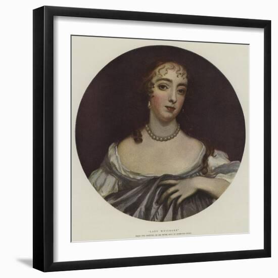 Lady Whitmore-Sir Peter Lely-Framed Giclee Print