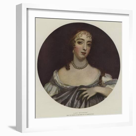 Lady Whitmore-Sir Peter Lely-Framed Giclee Print