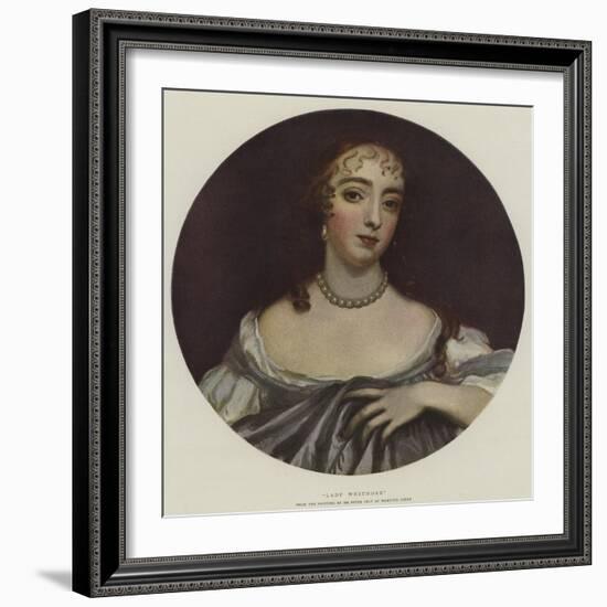 Lady Whitmore-Sir Peter Lely-Framed Giclee Print