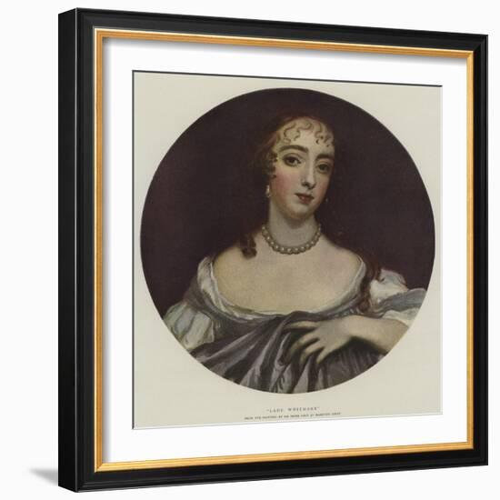 Lady Whitmore-Sir Peter Lely-Framed Giclee Print