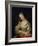 Lady with a Bird, 18th Century-Louis Michel Van Loo-Framed Giclee Print