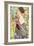 Lady with a Fan, 1917-18-Gustav Klimt-Framed Giclee Print