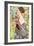 Lady with a Fan, 1917-18-Gustav Klimt-Framed Giclee Print