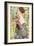 Lady with a Fan-Gustav Klimt-Framed Art Print