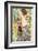 Lady with a Fan-Gustav Klimt-Framed Art Print