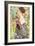 Lady with a Fan-Gustav Klimt-Framed Art Print
