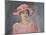 Lady with a Pink Hat-Henri Lebasque-Mounted Giclee Print
