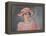 Lady with a Pink Hat-Henri Lebasque-Framed Premier Image Canvas