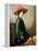 Lady with a Red Hat-William Strang-Framed Premier Image Canvas