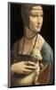 Lady with an Ermine-Leonardo da Vinci-Mounted Giclee Print