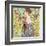 Lady with Fan-Gustav Klimt-Framed Art Print