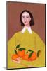 Lady with Oranges-Sharyn Bursic-Mounted Photographic Print